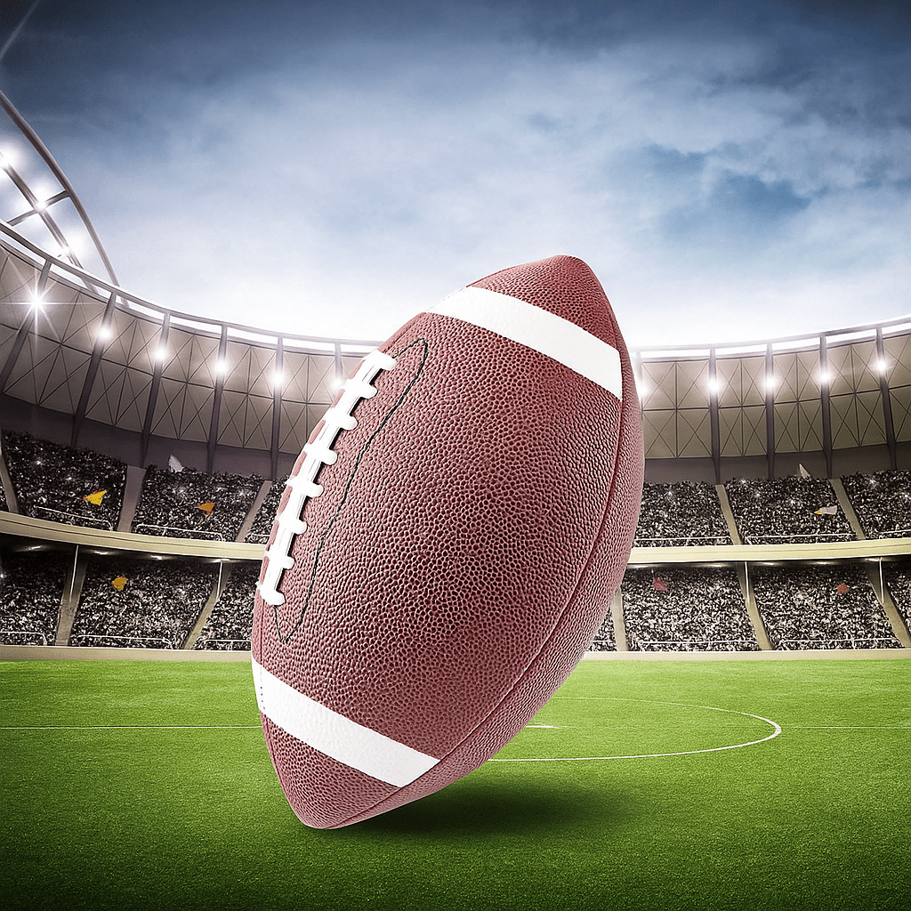 POWERPASS – Professional American Football & Rugby Ball with waterproof, shockproof design