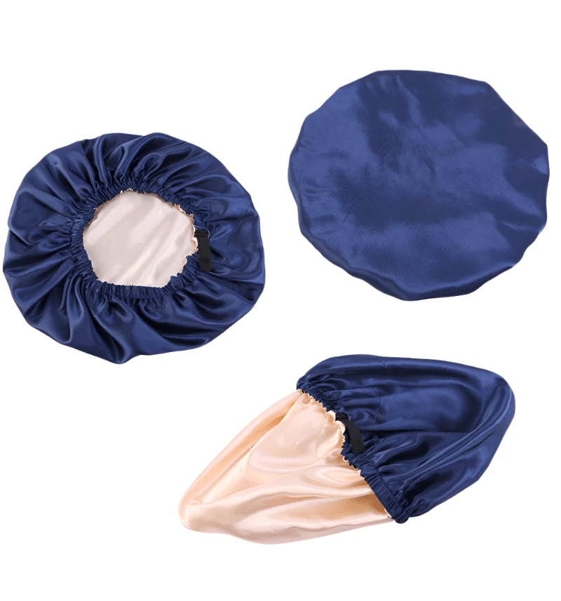 Satinglow - Luxurious satin hair cap for optimum hair protection overnight
