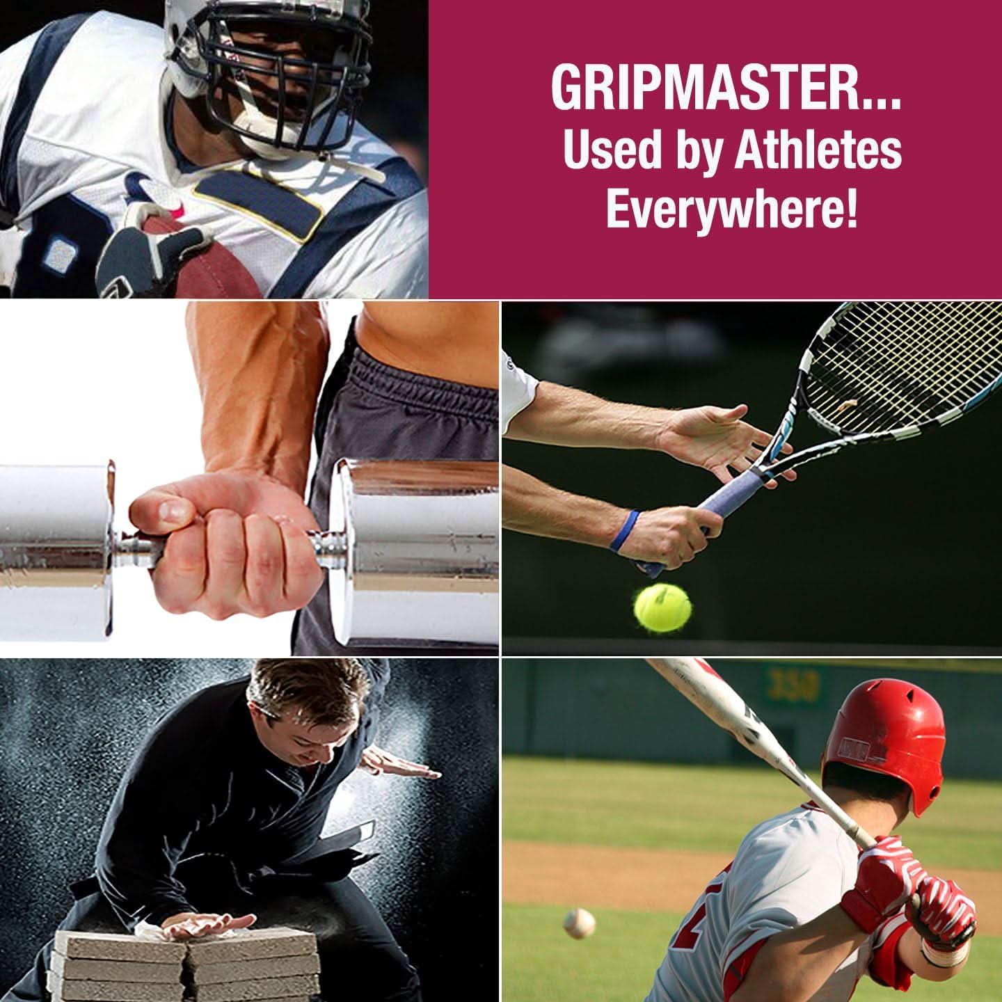 Gripmaster - finger trainer for targeted strengthening of grip strength & flexibility
