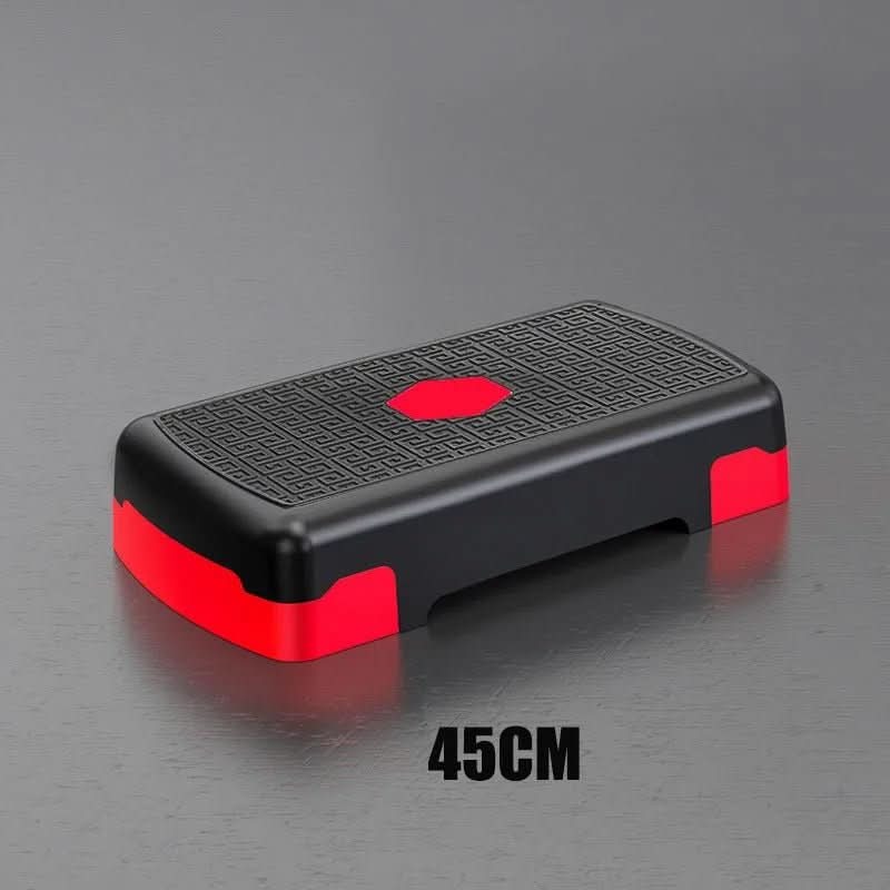 Adjustable Fit Step - Adjustable fitness stepper for versatile home workouts