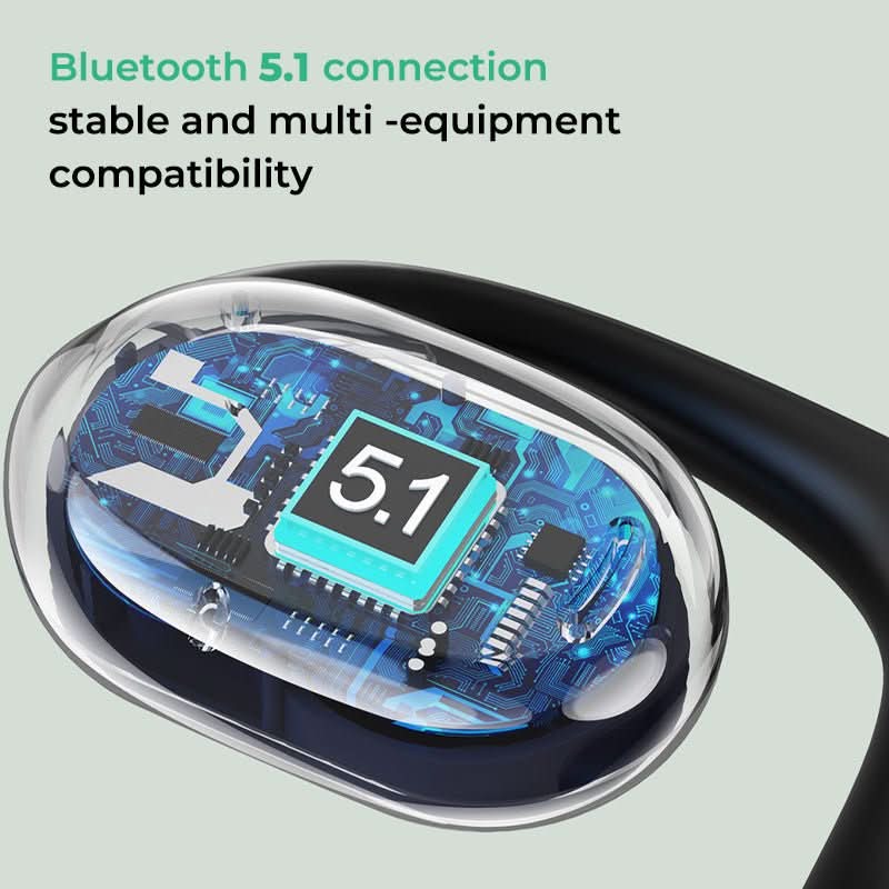AIRBEAT FLEX - Wireless earphones with an open design for comfort and situational awareness
