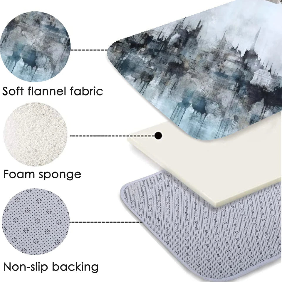 DESIGNA FLANNEL – Modern abstract flannel rug for stylish living comfort