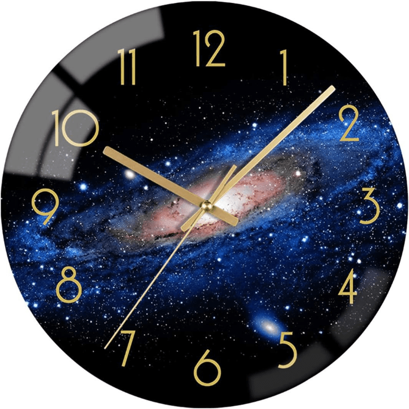FRAMECLOCK – Modern wall art clock with glass design for stylish room accents