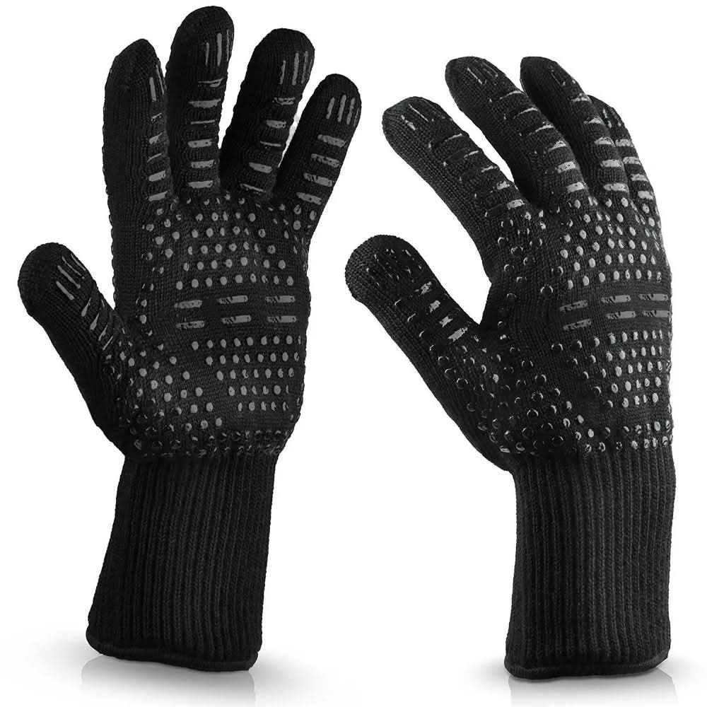 BBQ HeatGlove - Extremely heat-resistant protective gloves for barbecues and kitchens