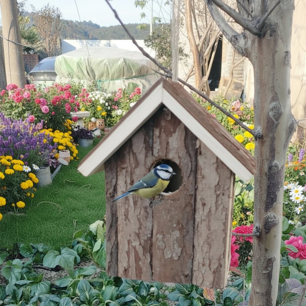 HOLLOWSHED – High-quality wooden bird protection with natural air circulation