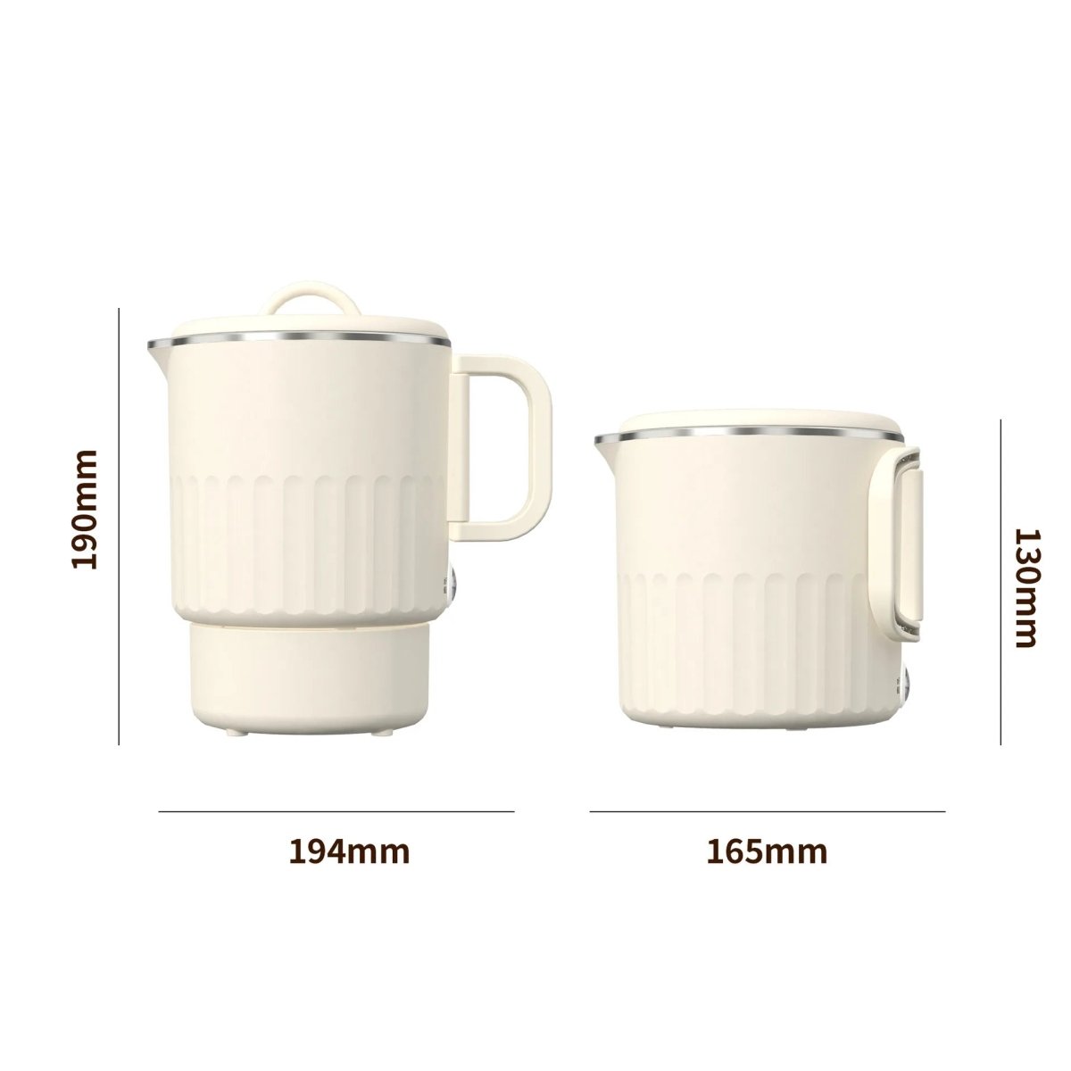 MINIBOILX – Compact electric 600-W travel kettle for quick hot water