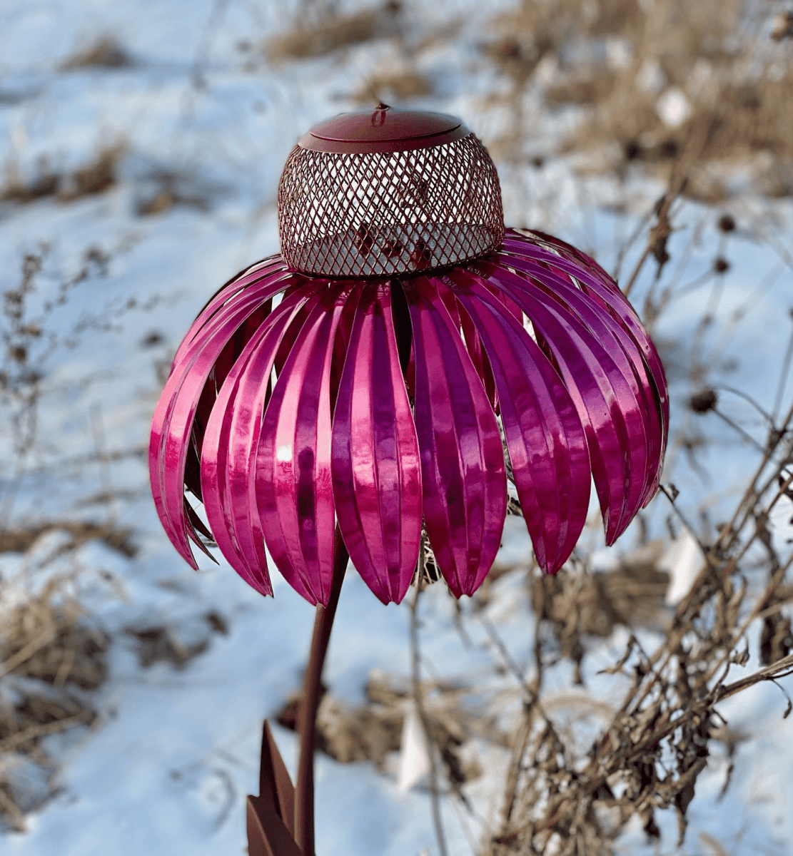 Flower Cone – Elegant Cone Feeder in Flower Style