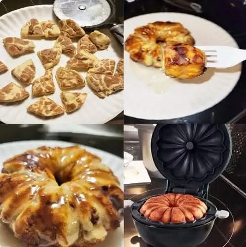 BUNDJOY – Mini Bundt Cake Maker for Quick Treats with Non-Stick Coating