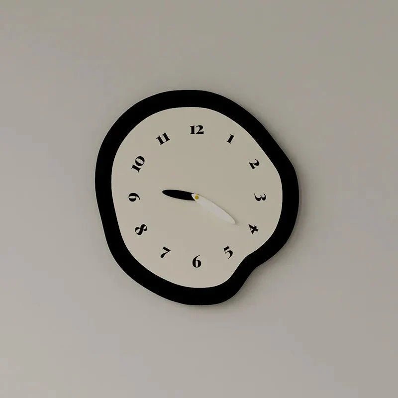 WALLMERA – Contemporary Abstract Wall Clock with Sleek Acrylic Finish