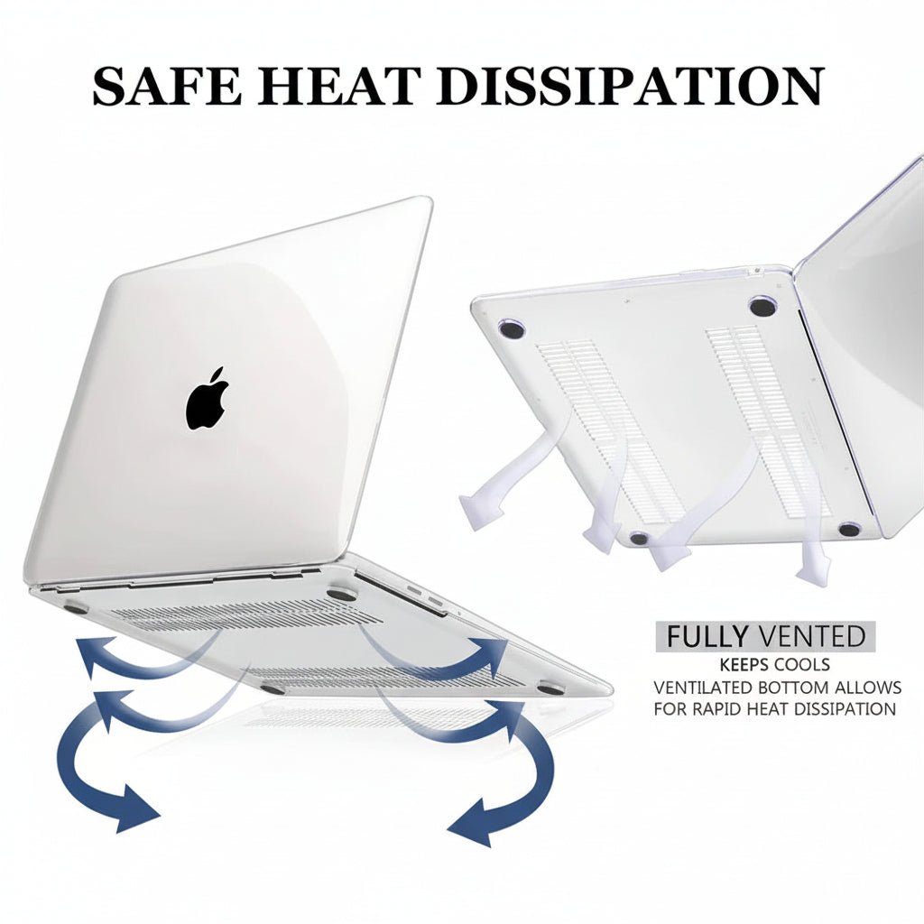 CLARIVIEW™ Clear Case for MacBook Air & Pro – Slim & Protective