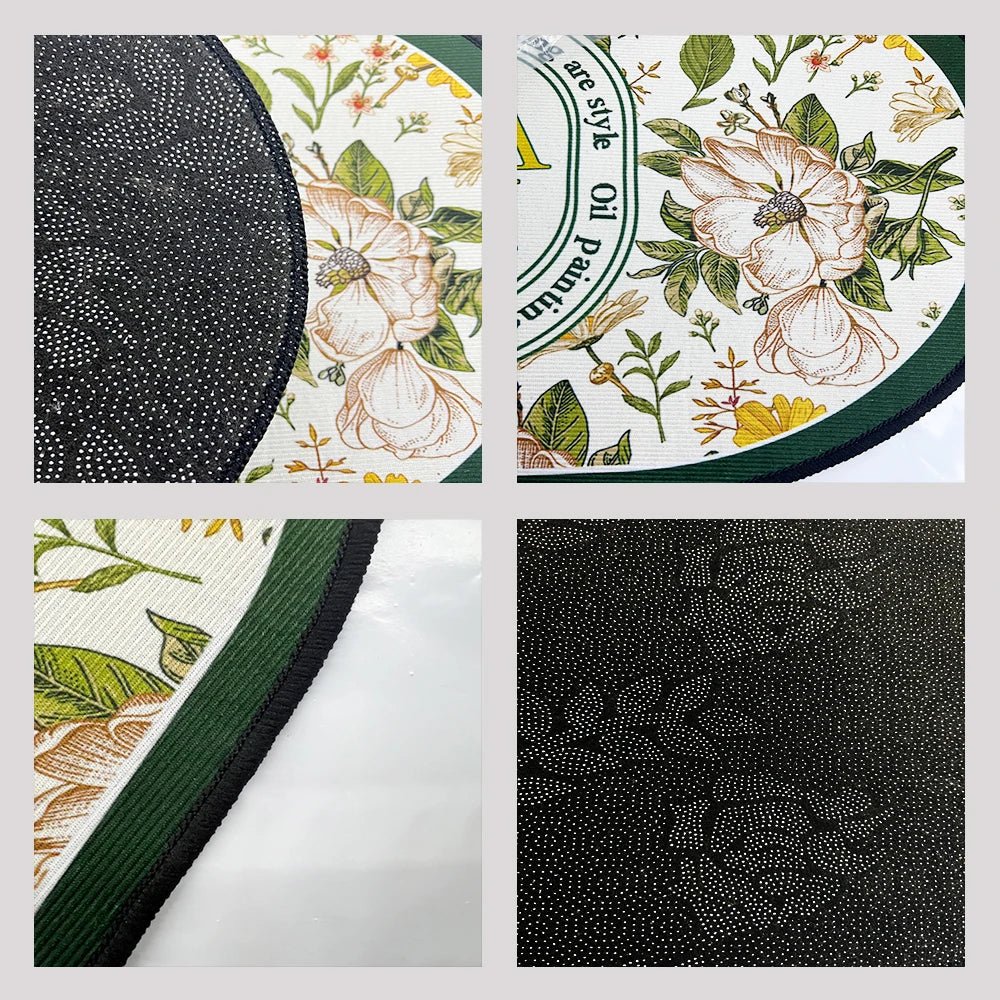 PLUSHLY SERVEMAT – Non-slip kitchen mat made of crystal velvet for elegant living comfort