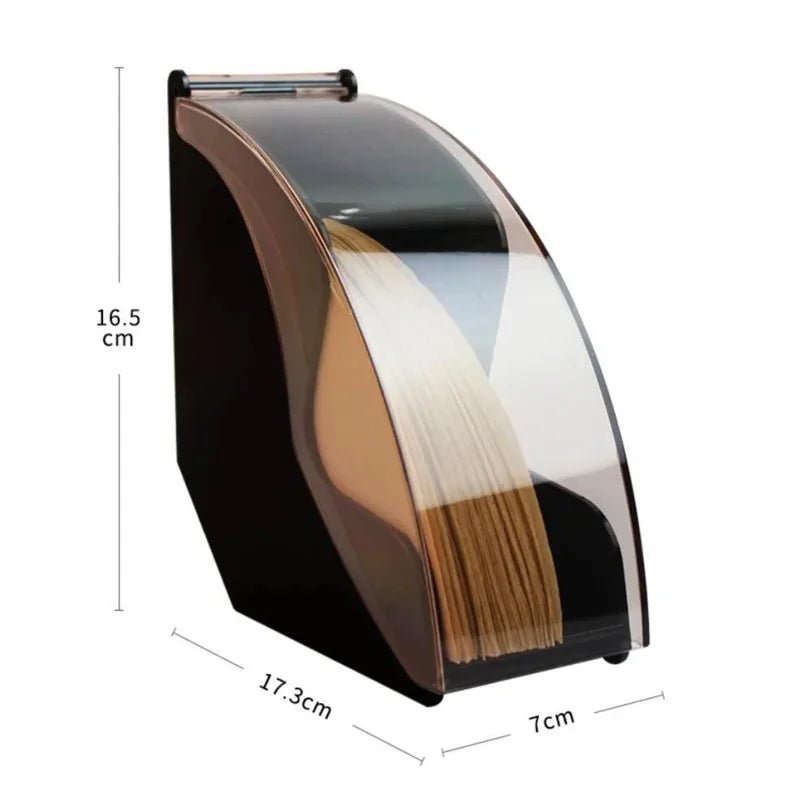 BARISTYLE – Modern Coffee Filter Holder for Pour-Over with Acrylic Cover