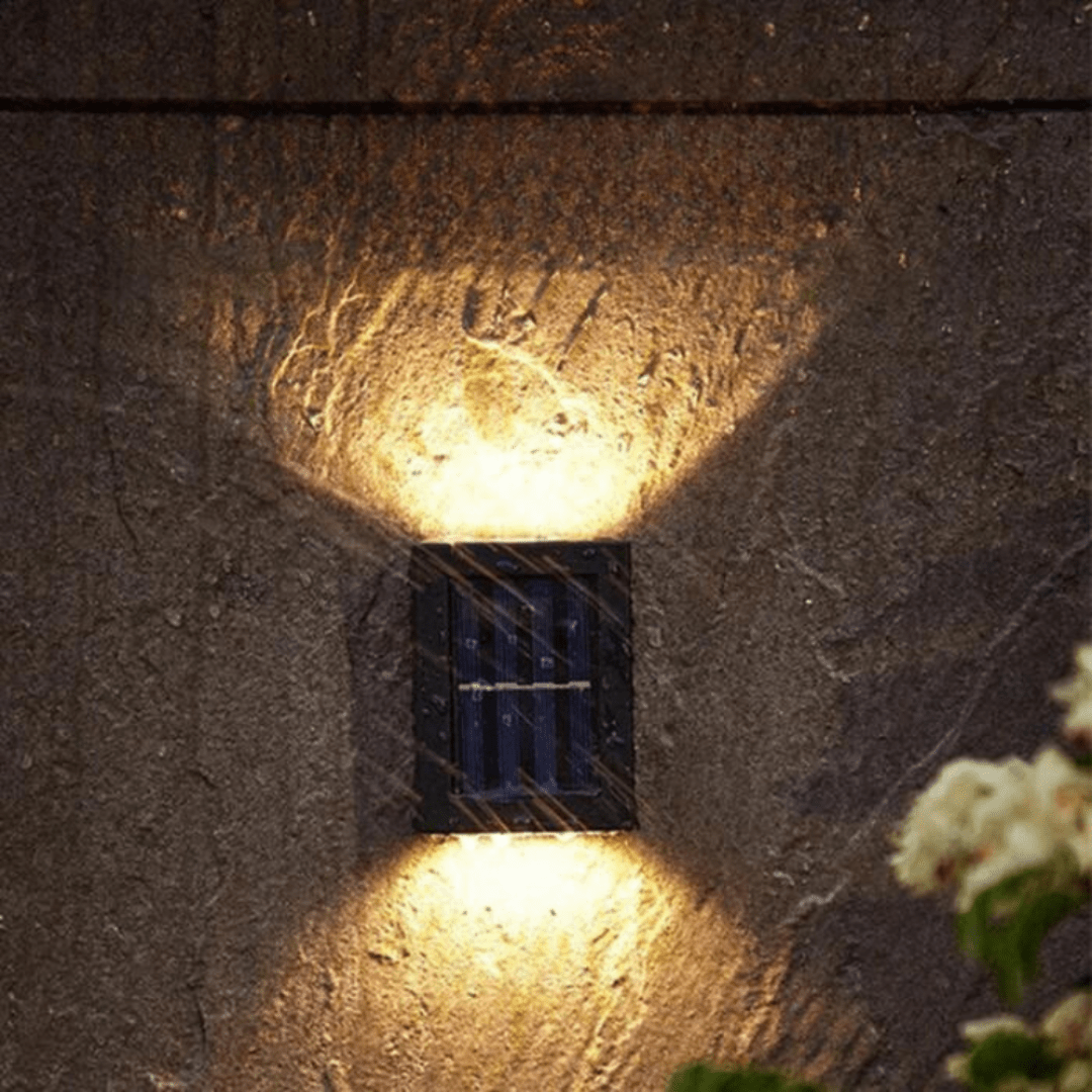 Luminize SolarLights - Wireless LED solar lights with twilight sensor & weatherproof design