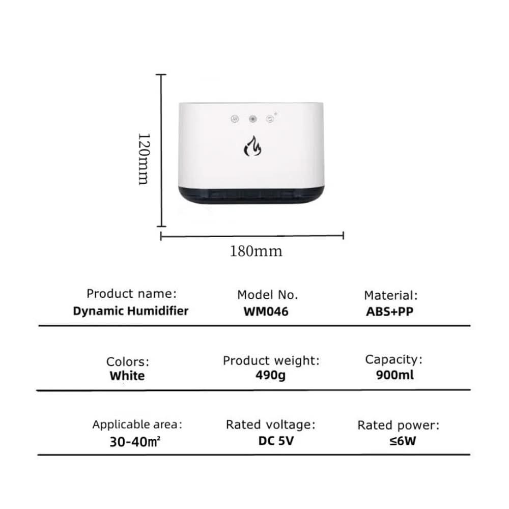 AIRMIST PRO - Dynamic humidifier with LED & voice control
