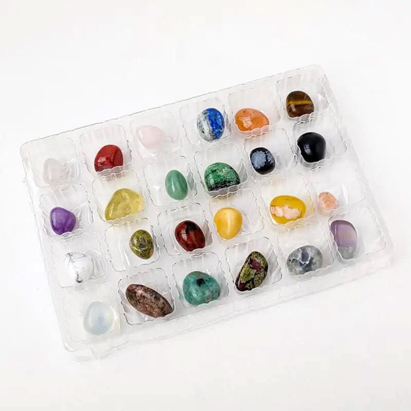 GemQuest Advent Calendar 2025 – 24 Natural Crystals for Discovery & Joy