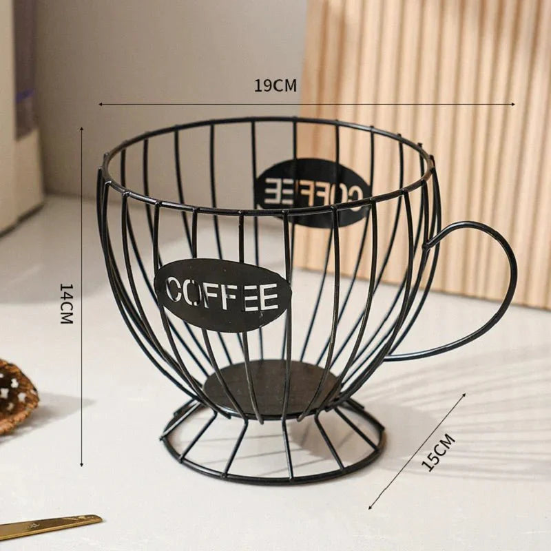 PODHAVEN – Compact decorative shelf for coffee capsules & sweets