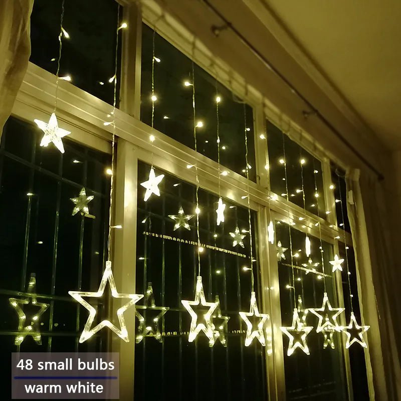 TWINKLELINE – LED star light chain for cozy Christmas evenings