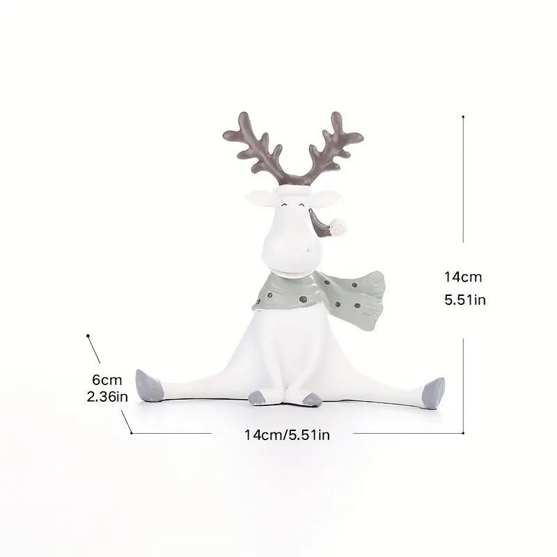 RENTIER CHARM – Hand-painted figure with scarf (14 cm)