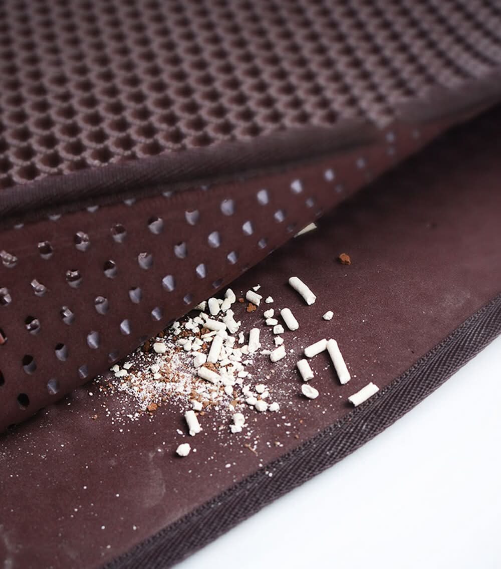 CATGRAINGUARD - Non-slip mat against cat litter with waterproof underside