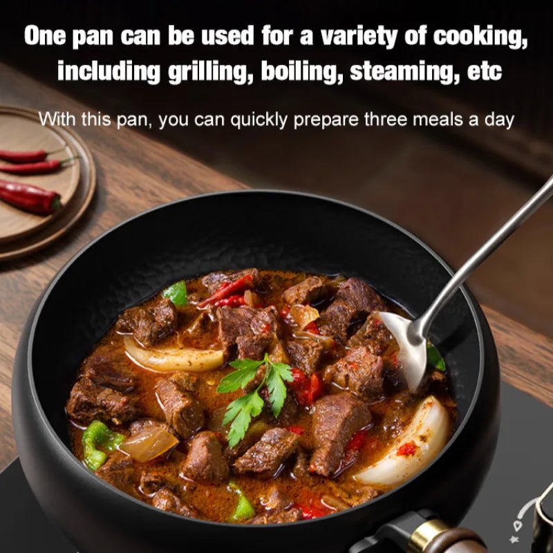 CASTPOTX – Handcrafted iron cooking pot for daily use