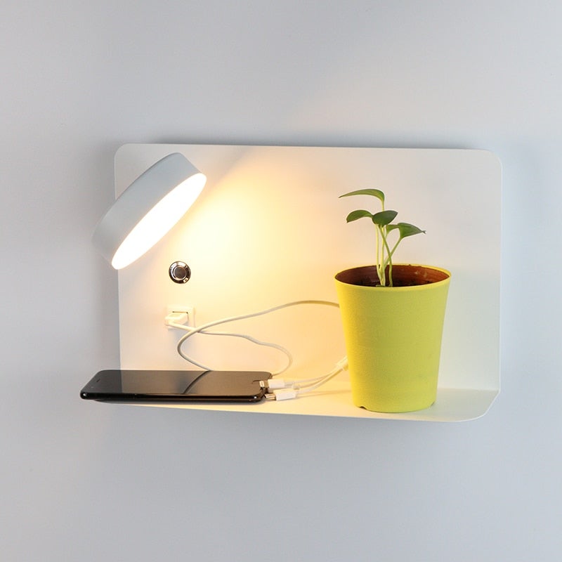 LIGHTFLEX – USB LED wall lamp with triple adjustable color modes