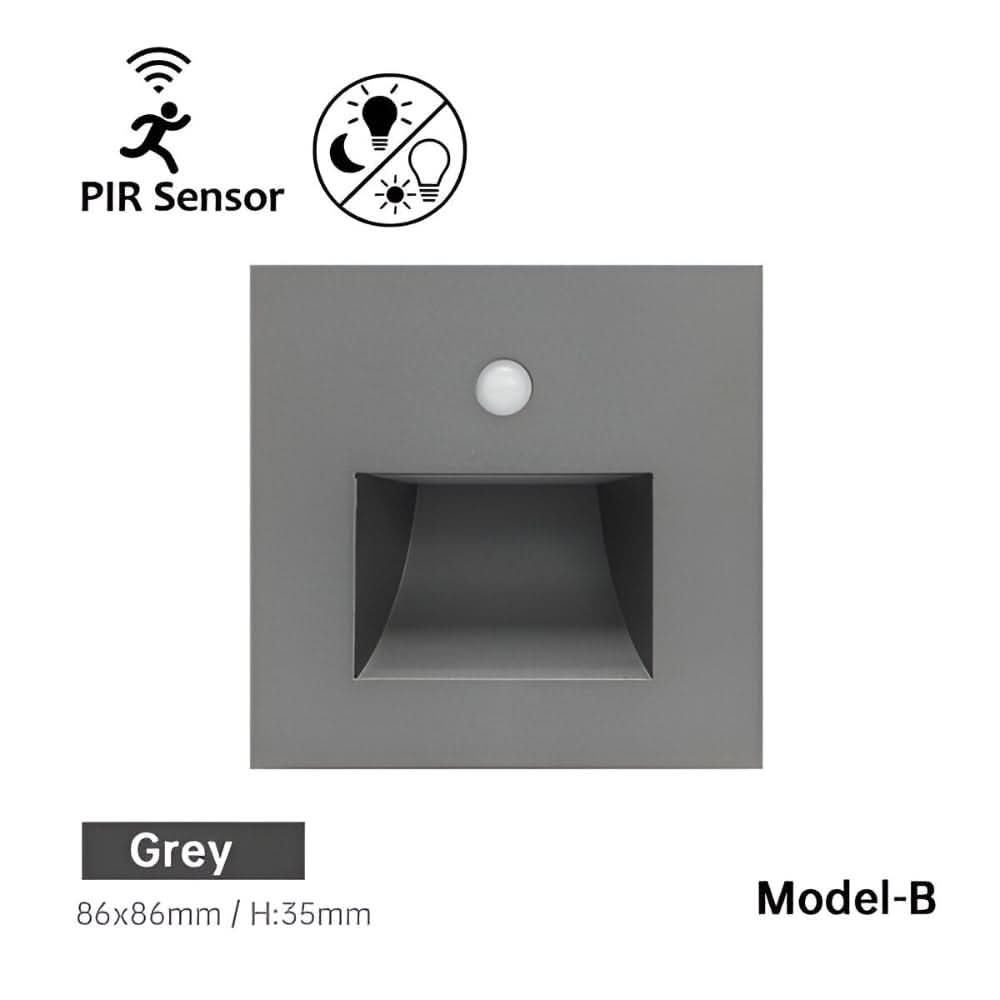 GLOWPATH – LED step light with motion detection for gentle ambient lighting