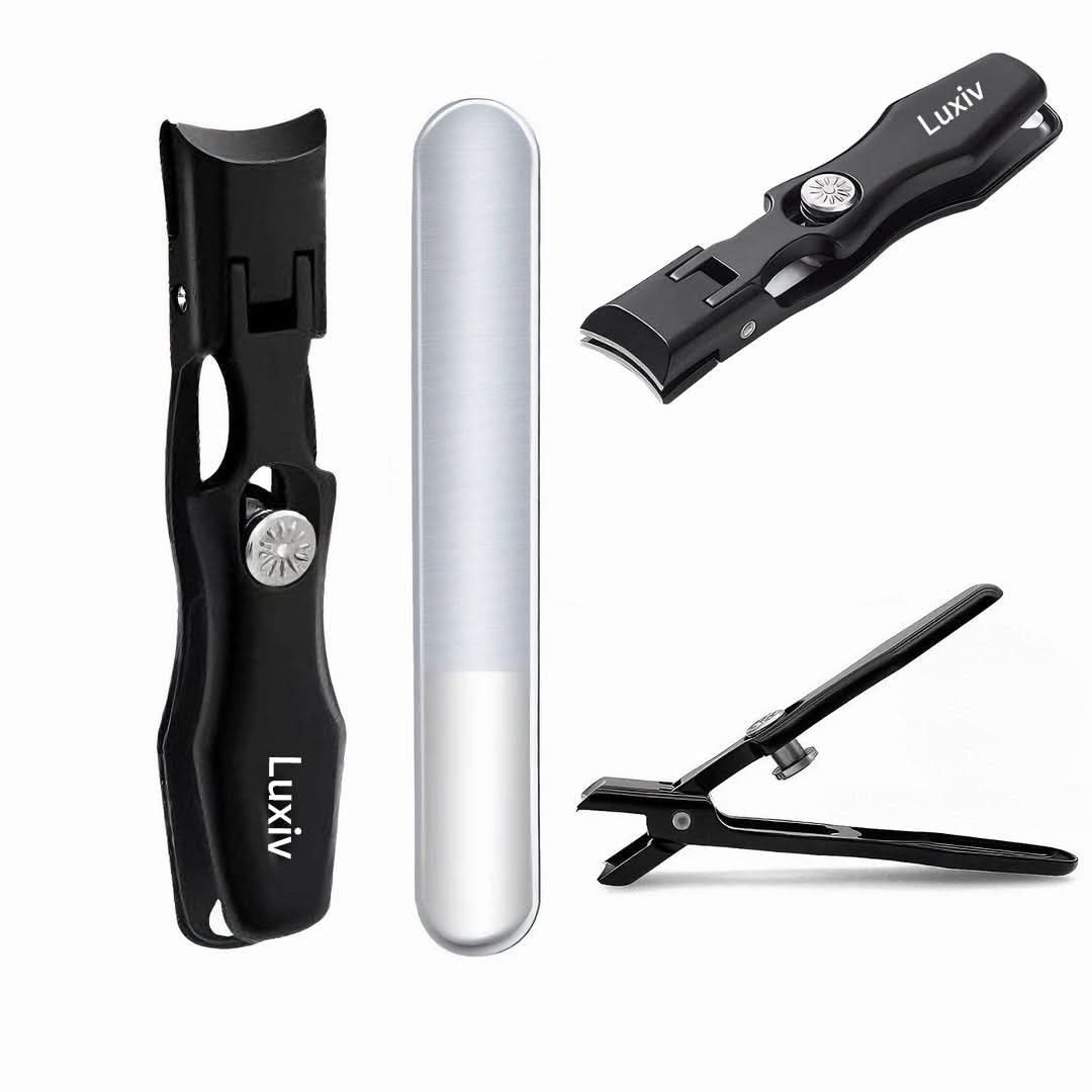 LUXIV - Premium nail clippers for thick nails with ultra-sharp blades