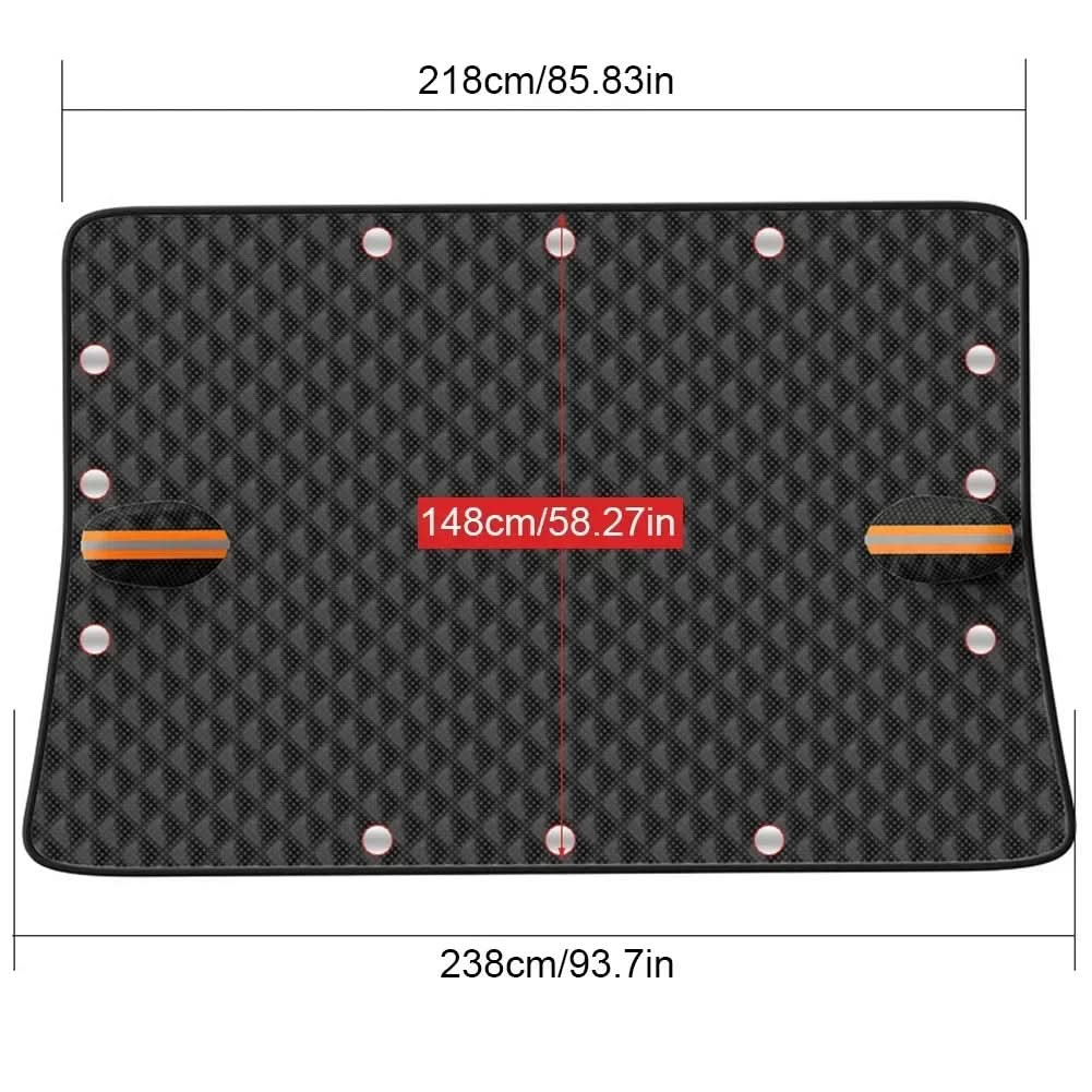 SUNMORPH – Magnetic frost-resistant cover with heat-reflective design