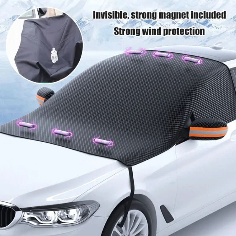 FrostGuard Cover – Magnetic Car Snow Cover 258×114 cm