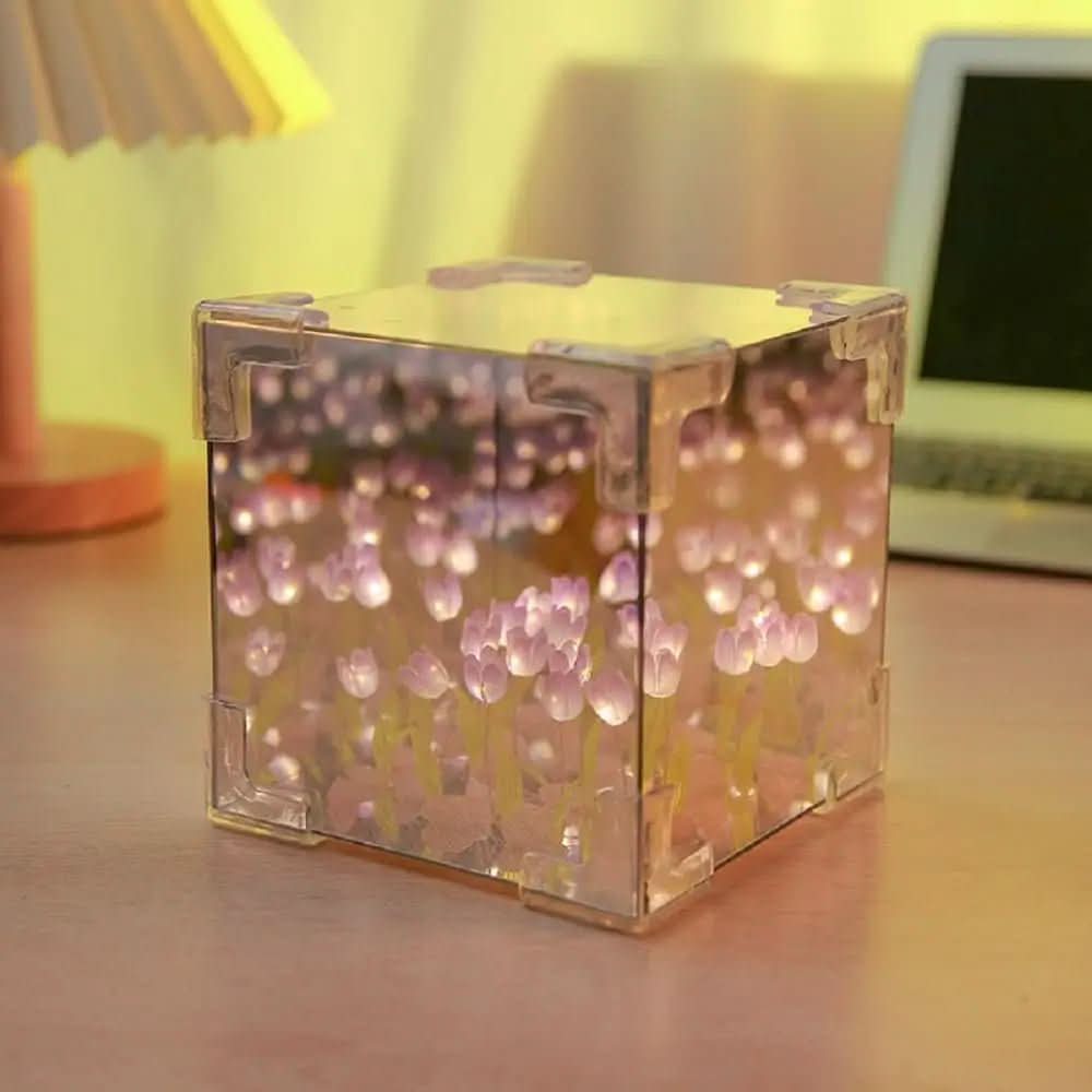 GrünGlanz – Creative DIY Meadow Lamp for Custom Light Design