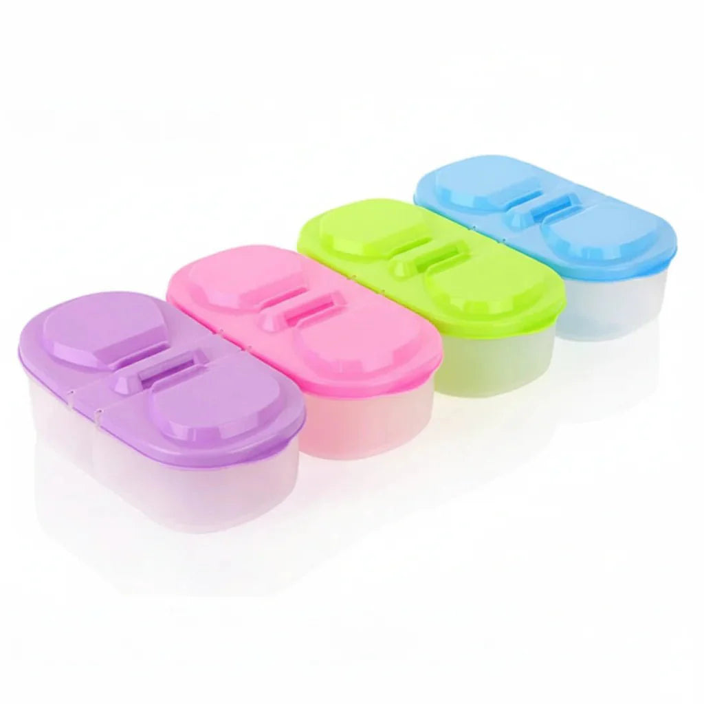 FOODSORT – Multi-chamber storage box for organized kitchen & refrigerator