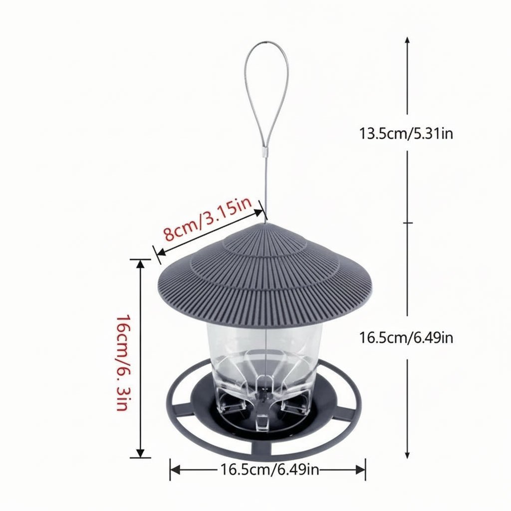HOLEFEED – Automatic bird feeder with multi-hole nut dispenser