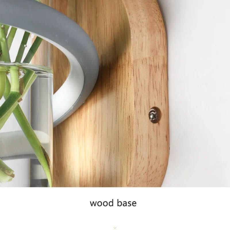 BLOOMLIGHT – LED wall vase lamp with Nordic design for outdoor areas