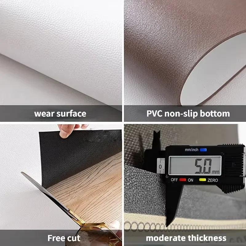 ELEGRA DURAMAT – Waterproof, Non-Slip PVC Kitchen Mat for Home Use