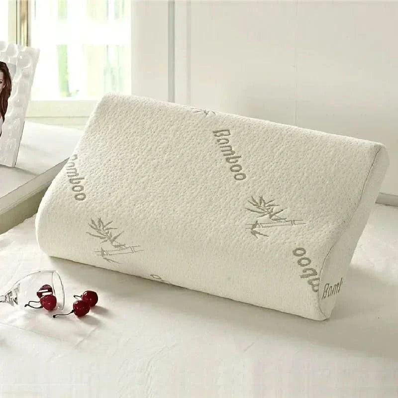 EcoSupport – Sustainable Bamboo Neck Pillow for Ergonomic Support