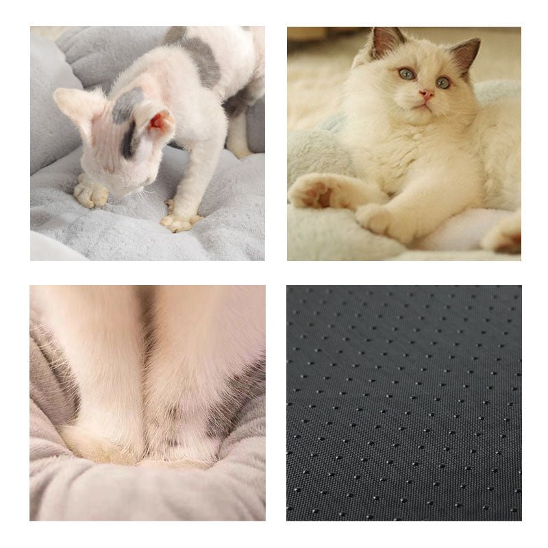 PAWFLORA – Cat Bed in Flower Shape for Deep Sleep and Relaxation