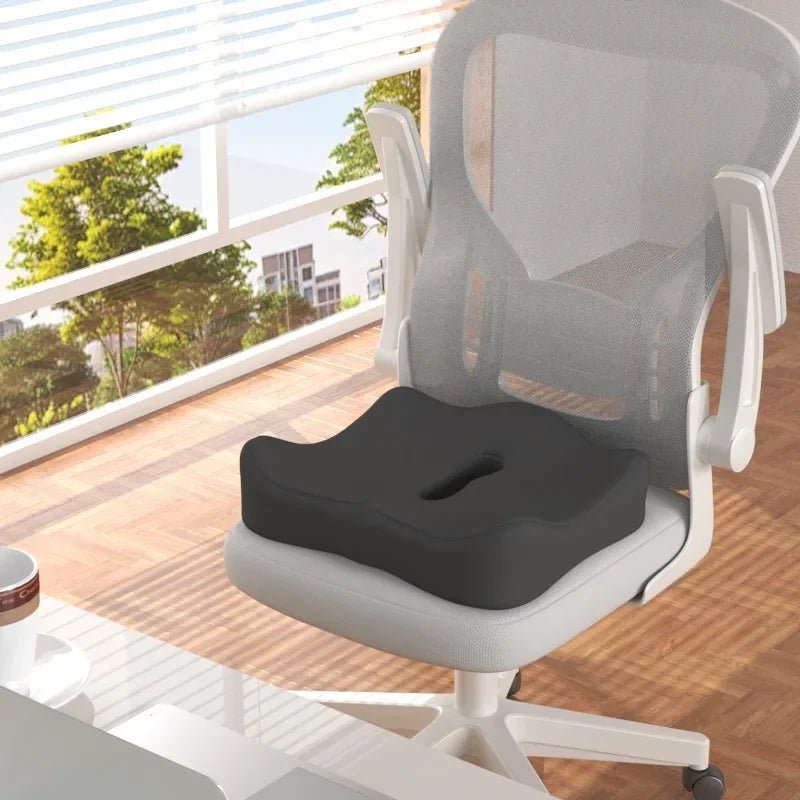 PINEALIGN – Office seat cushion with memory foam lumbar support