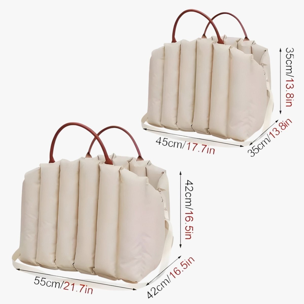 PAWPURSE – Lightweight dog carrier bag with warm lining & safety belt for on the go