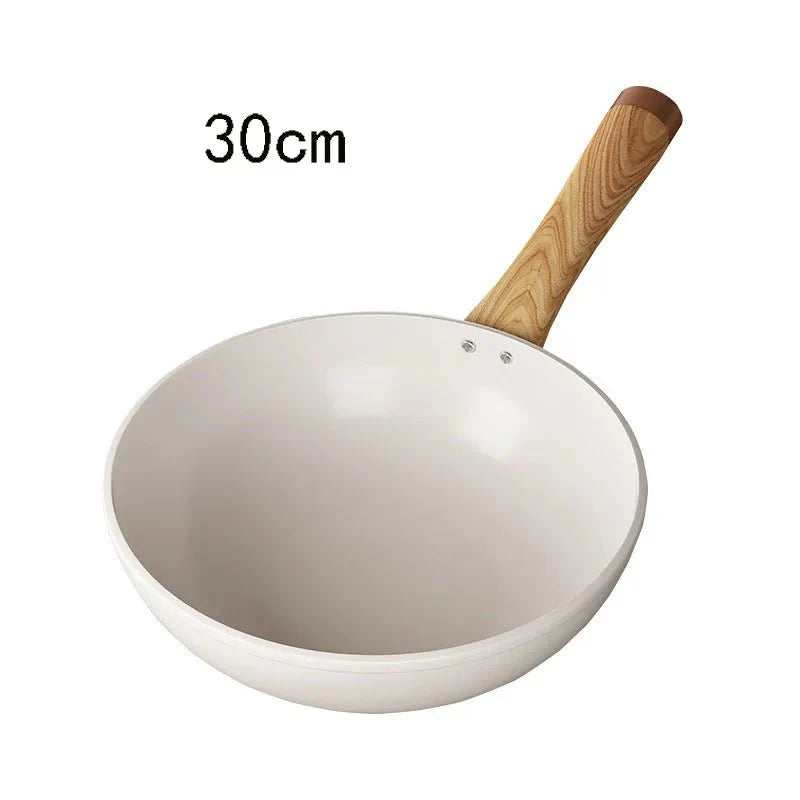 CERAMIQON – 30 cm ceramic non-stick pan with deep shape for gas & induction cookers