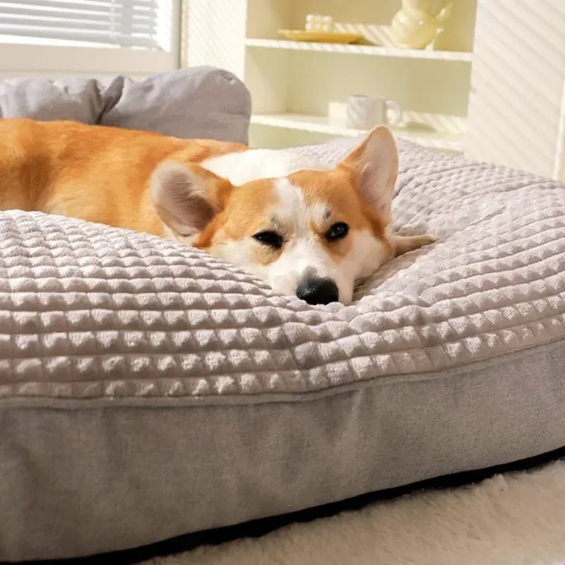 SNUGGYPET – Thickened Large Pet Bed with Stable Non-Slip Design for Daily Rest