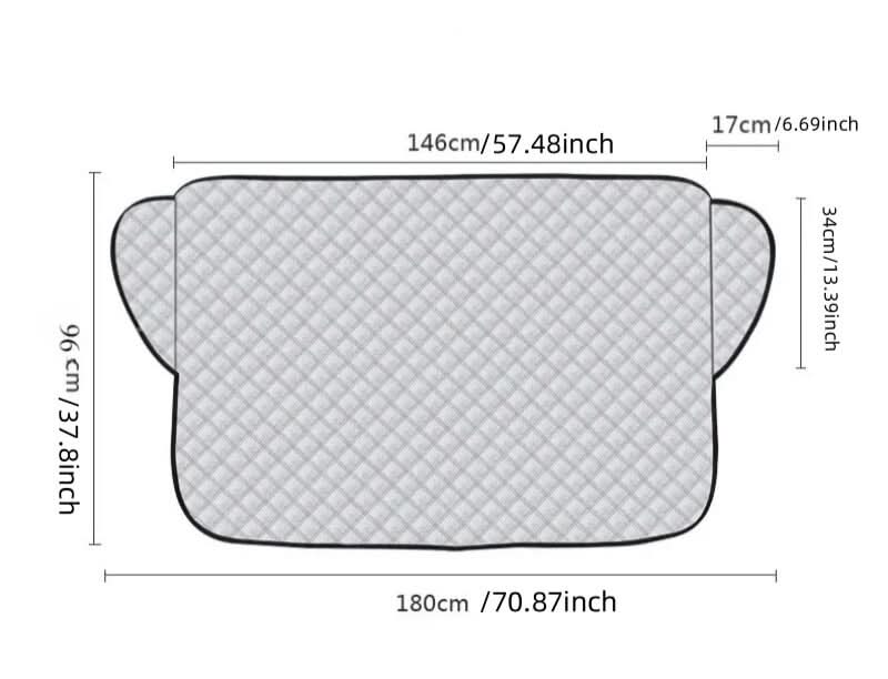 GLAZEFIT – Compact windshield protection for sedans, SUVs & vans