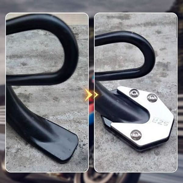 STABILISUPPORT – Anti-Sink Motorcycle Stand Pad for Stable Parking
