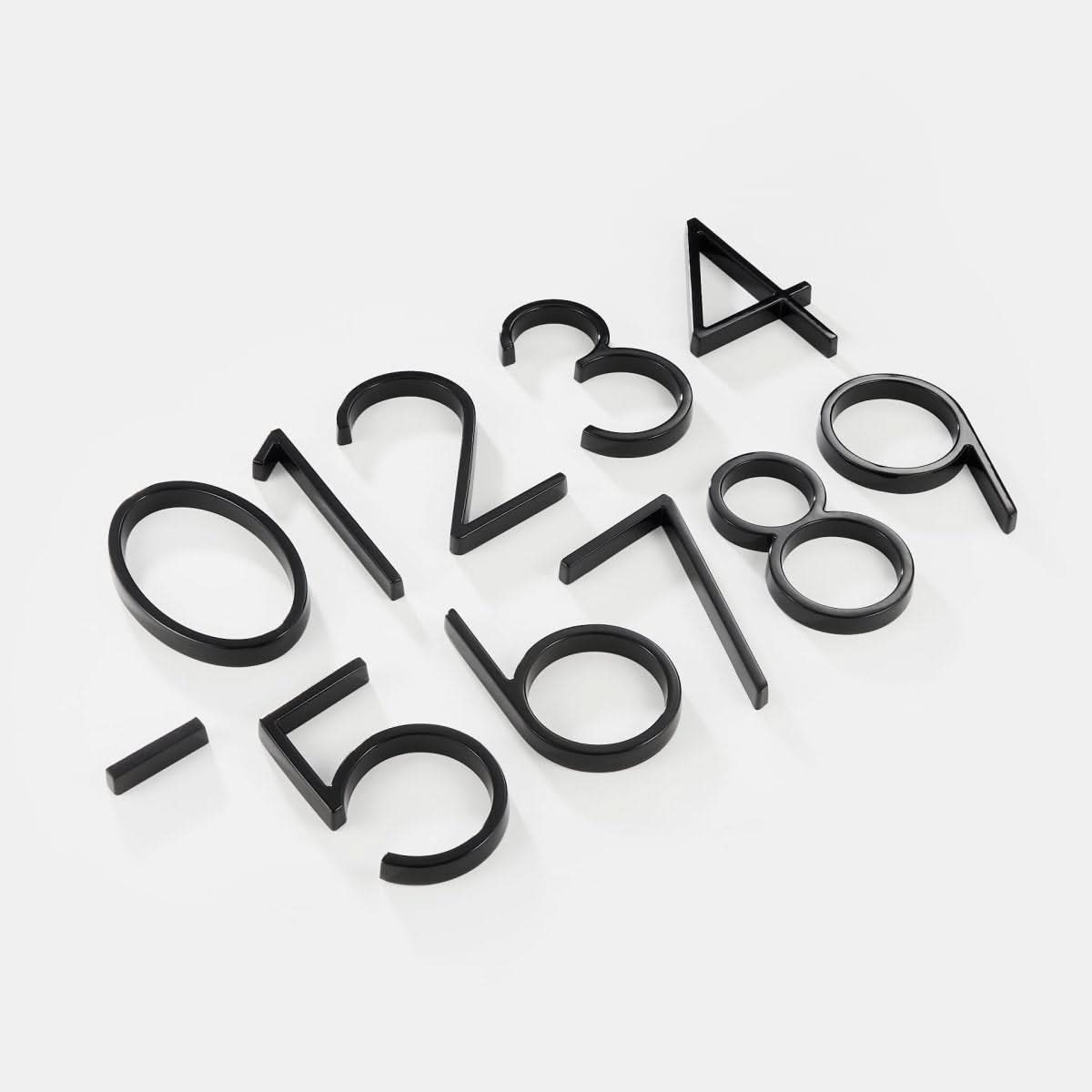 URBANNUM – Modern 3D House Numbers with Floating Effect for Stylish Facades