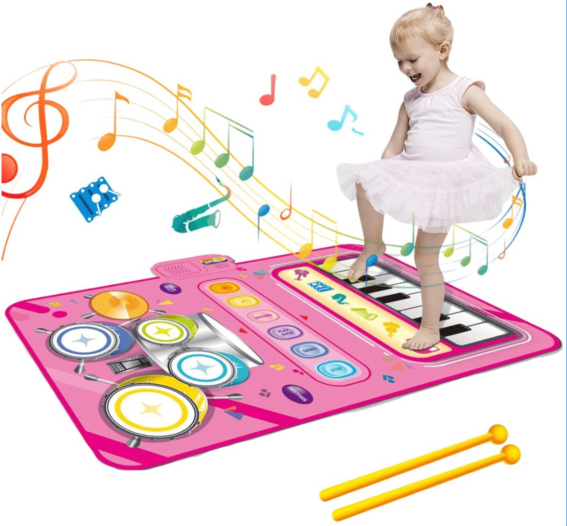 PlayTune Sound Mat - Interactive music mat for children with 5 instruments