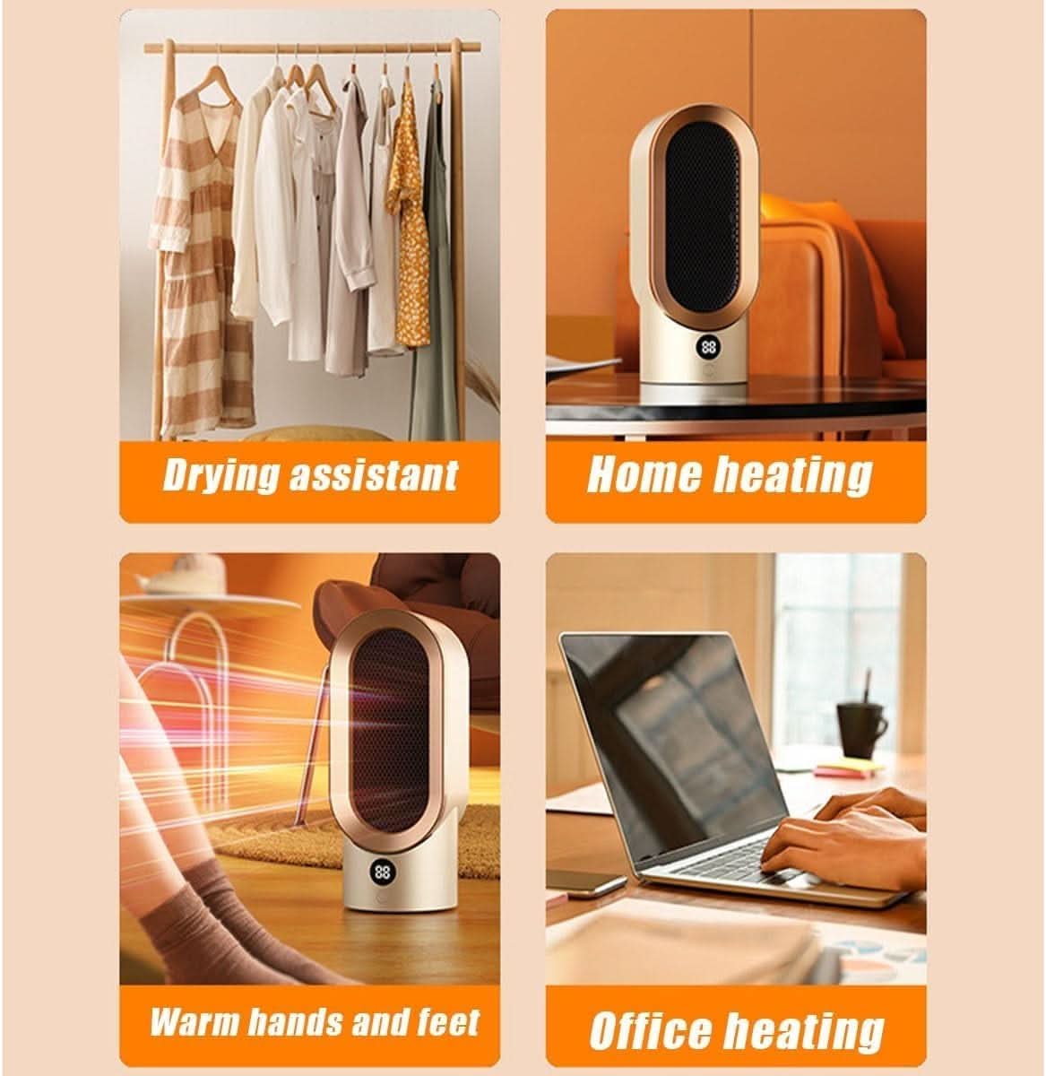 VoltHeat Go – Lightweight, Portable Heater for Travel