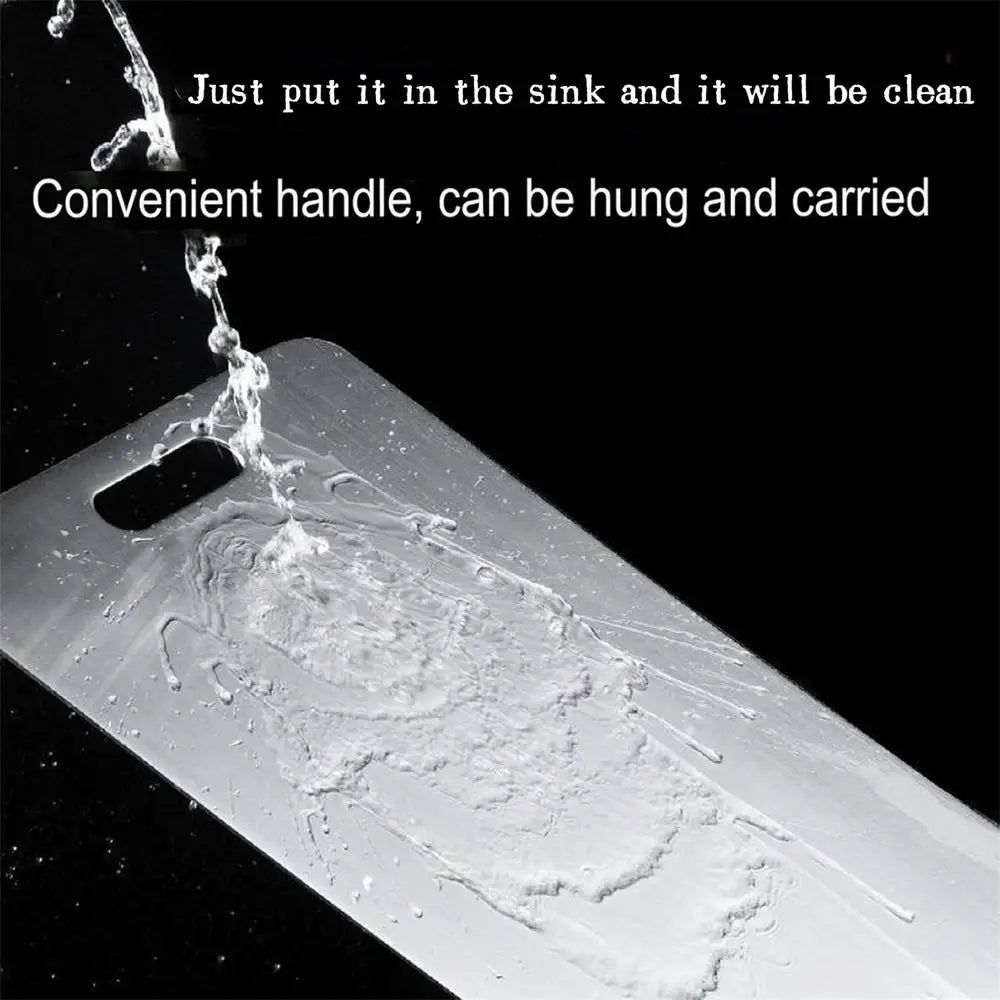 PRISMSTEEL – Titanium Stainless Steel Cutting Board for Clean & Hygienic Preparation