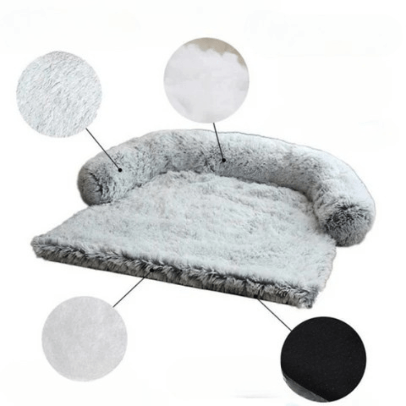 PETSOFA - Fluffy pet sofa for cosy sleep & furniture protection