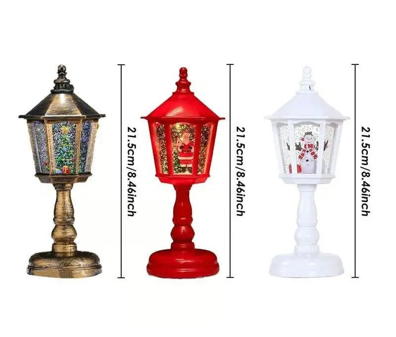 FROSTGLOW – Illuminated Snow Globe Lantern for Magical Christmas Decoration