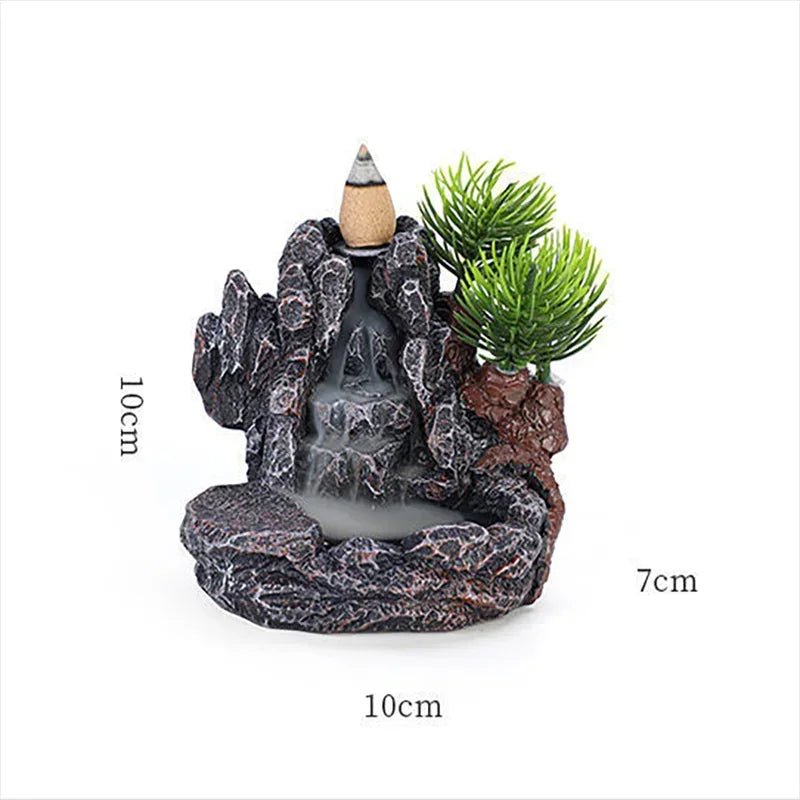 SOULCASCADE – Backflow Incense Burner for Soothing Waterfall Aromatherapy