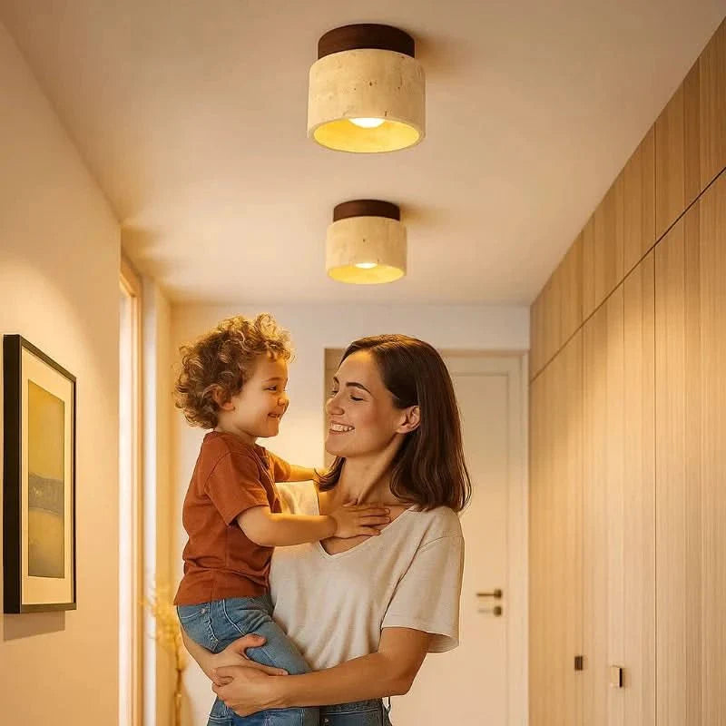 HUSHLAMP – Minimalist LED Lamp made of Wood for a Calm Atmosphere
